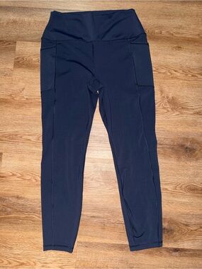RBX Navy High-Rise Performance Leggings